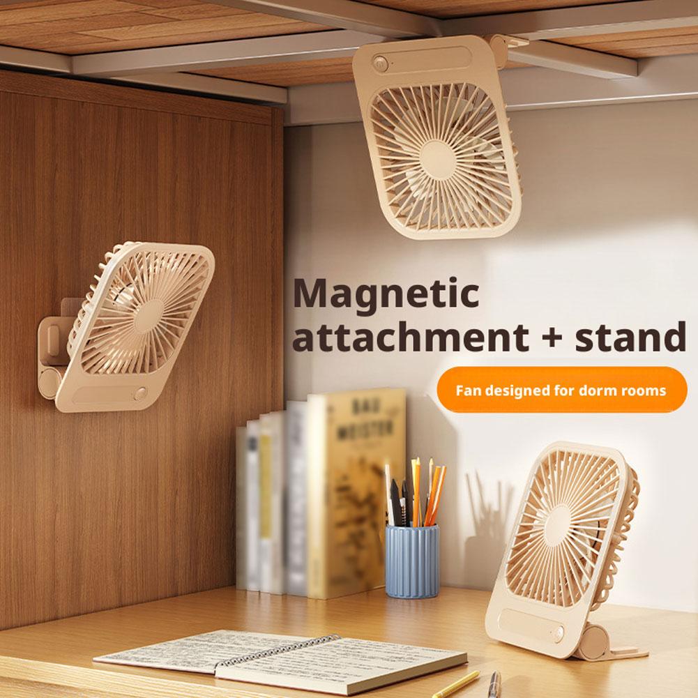 Office Furniture Home - Ventilador magnético ultrafino para mesa, ventilador