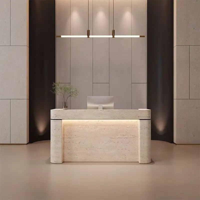 Office Furniture Factory Shop - Mesa de Recepção Moderna e Simples,