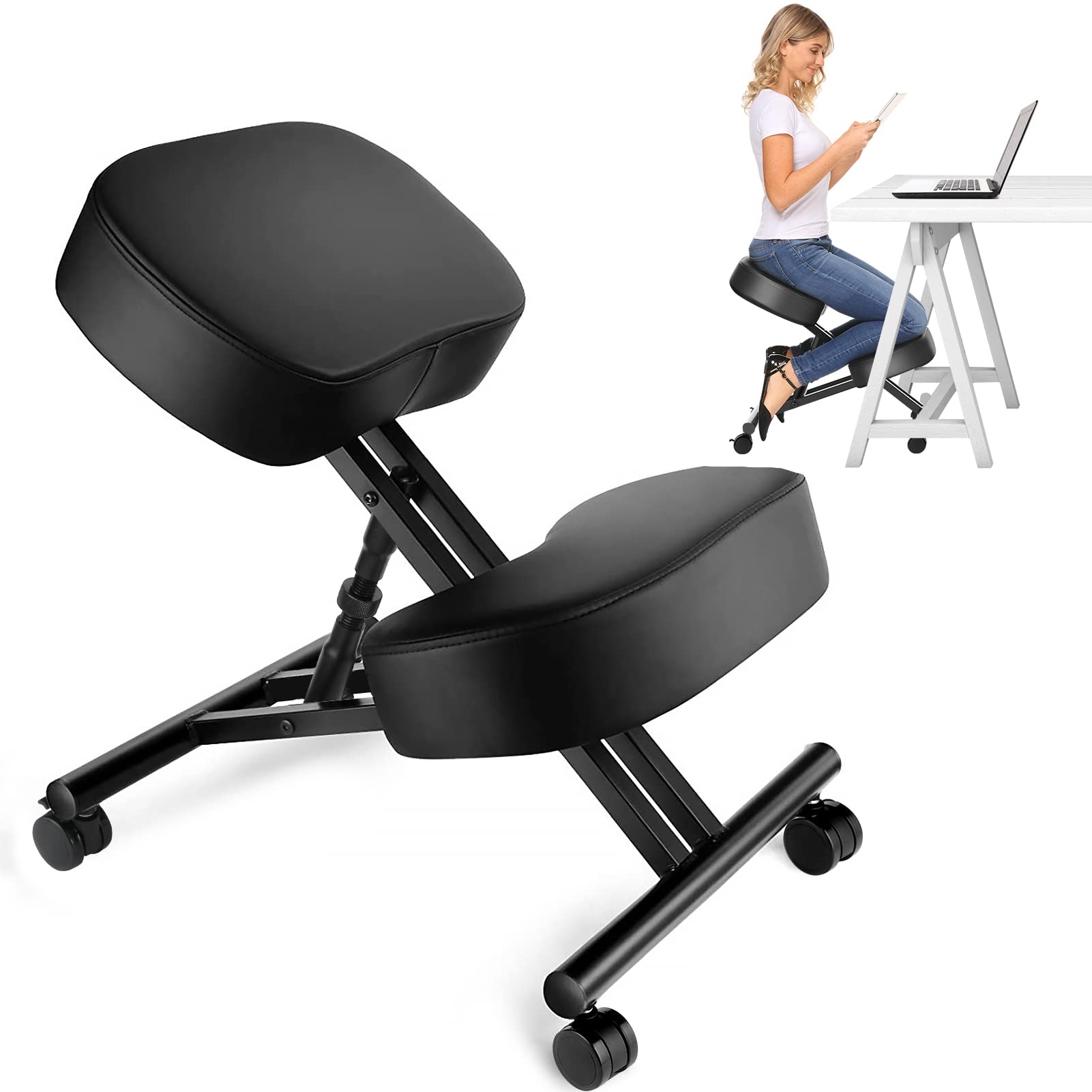 Office Furniture Home - Cadeira Ergonômica para Escritório, Banqueta Ajustável