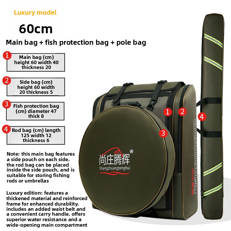 Visitor Chair Padded - Bolsa Grande para Cadeira de Pesca,