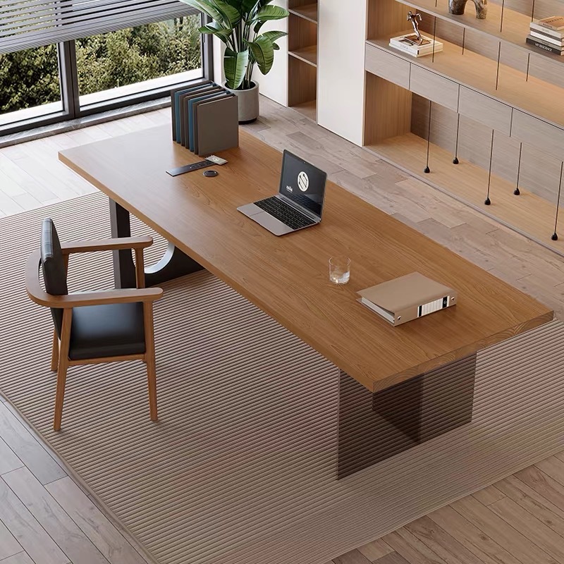 Office Furniture Home - Mesa de Escritório Flutuante de Acrílico