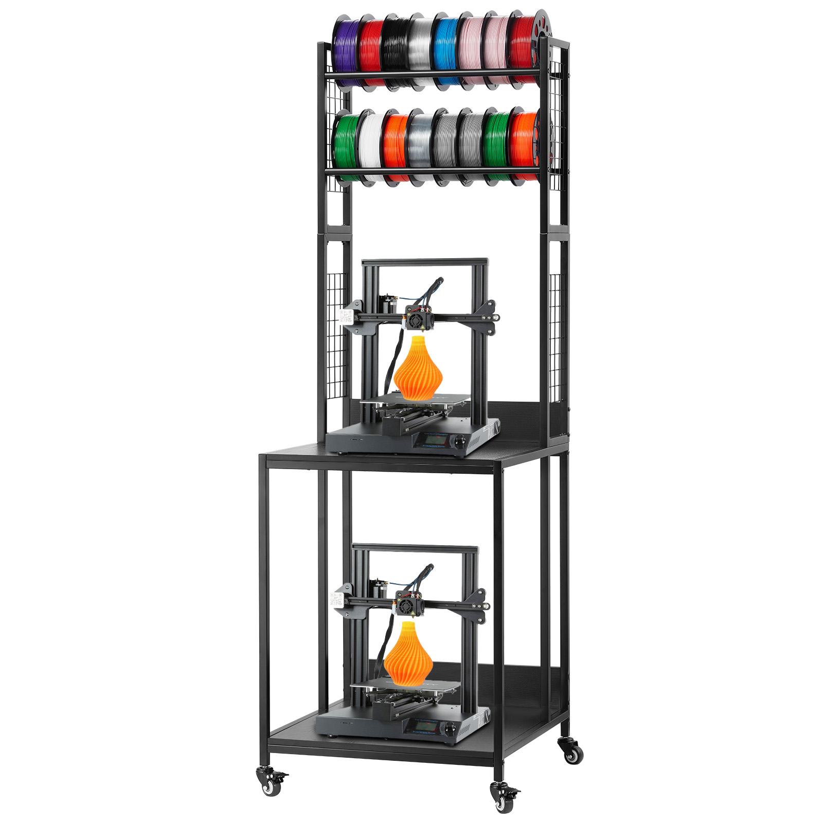 Office Supply Cart - SucceBuy Rack de armazenamento de filamento