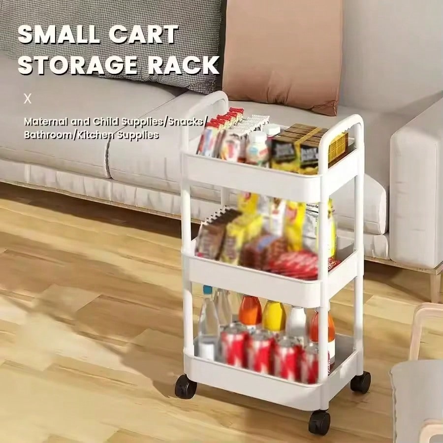 Carrinho Utilitário de 3 Nívei - Office Supply Cart avaliação e preço