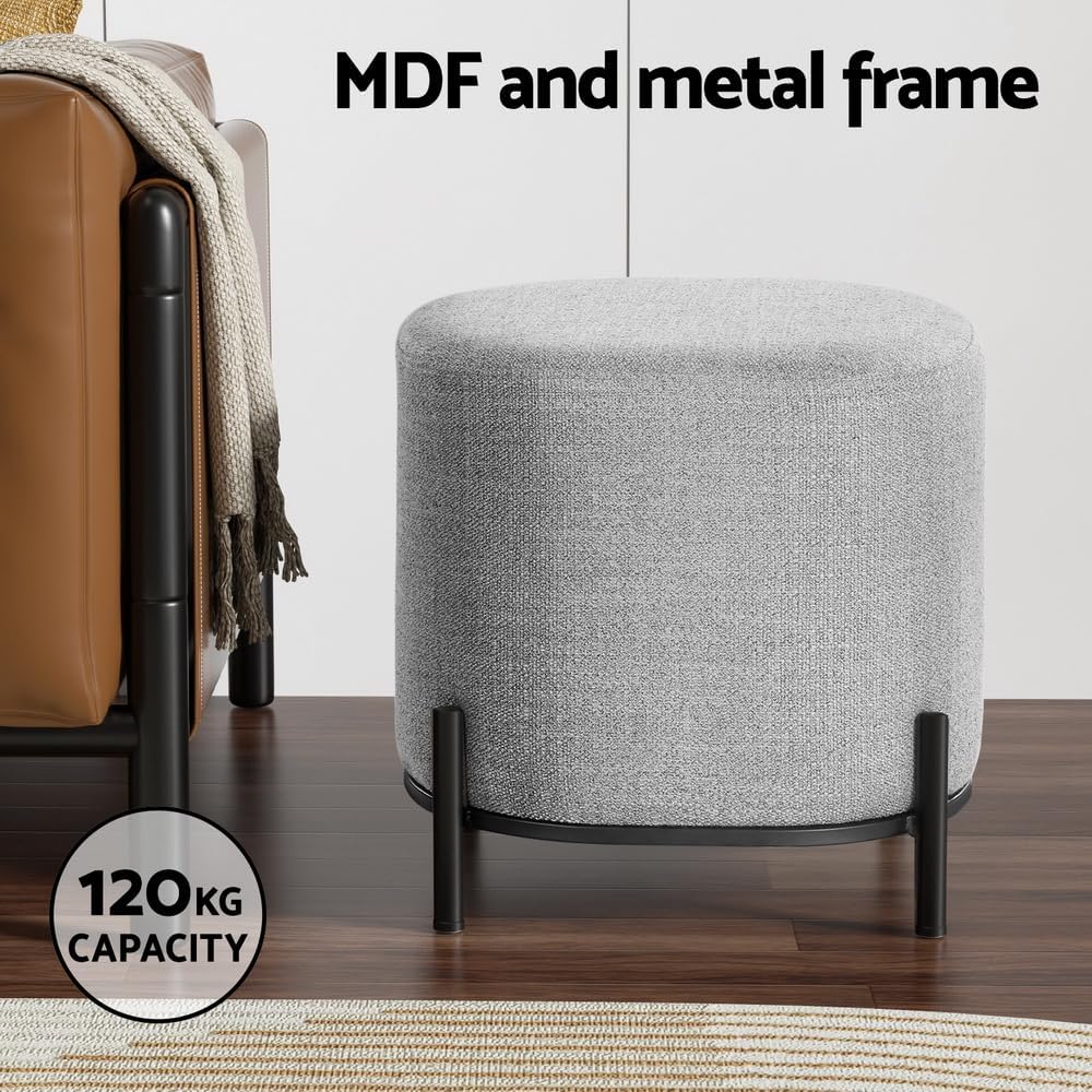 **/otoman, banquinho redondo p - Office Furniture Home avaliação e preço