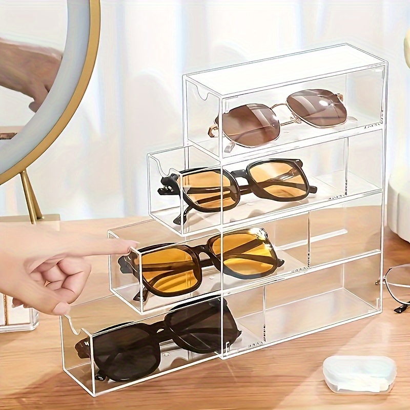 4 grades óculos de mesa óculos - Office Supply Cart avaliação e preço