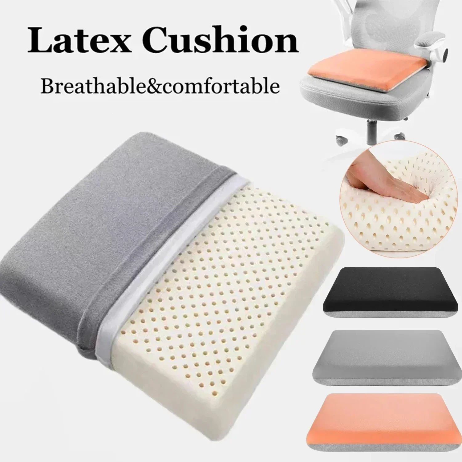 1pc látex natural 40x4 0/45x45 - Visitor Chair Padded avaliação e preço