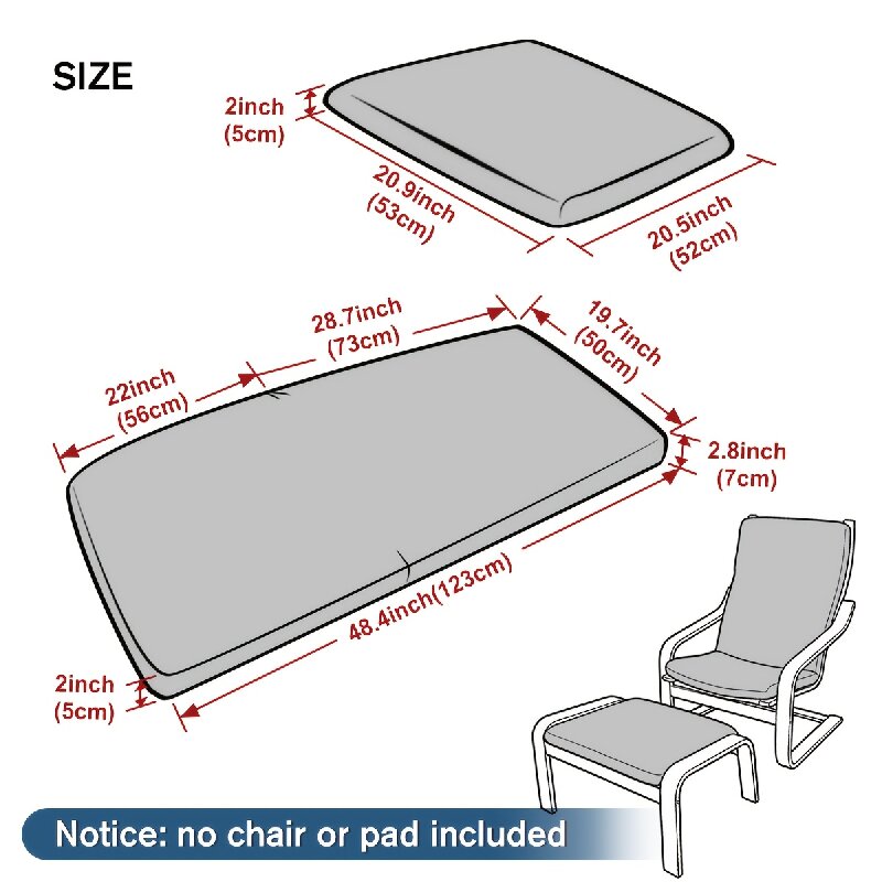 1 Peça Capa Protetora Nórdica  - Visitor Chair Padded avaliação e preço