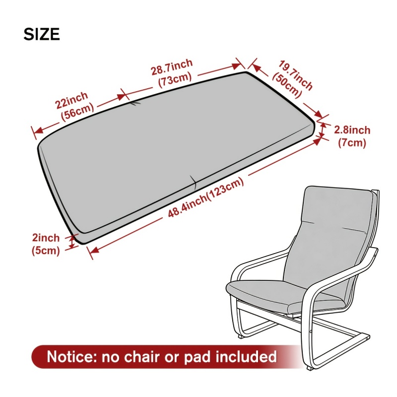 1 Peça Capa Protetora Jacquard - Visitor Chair Padded avaliação e preço