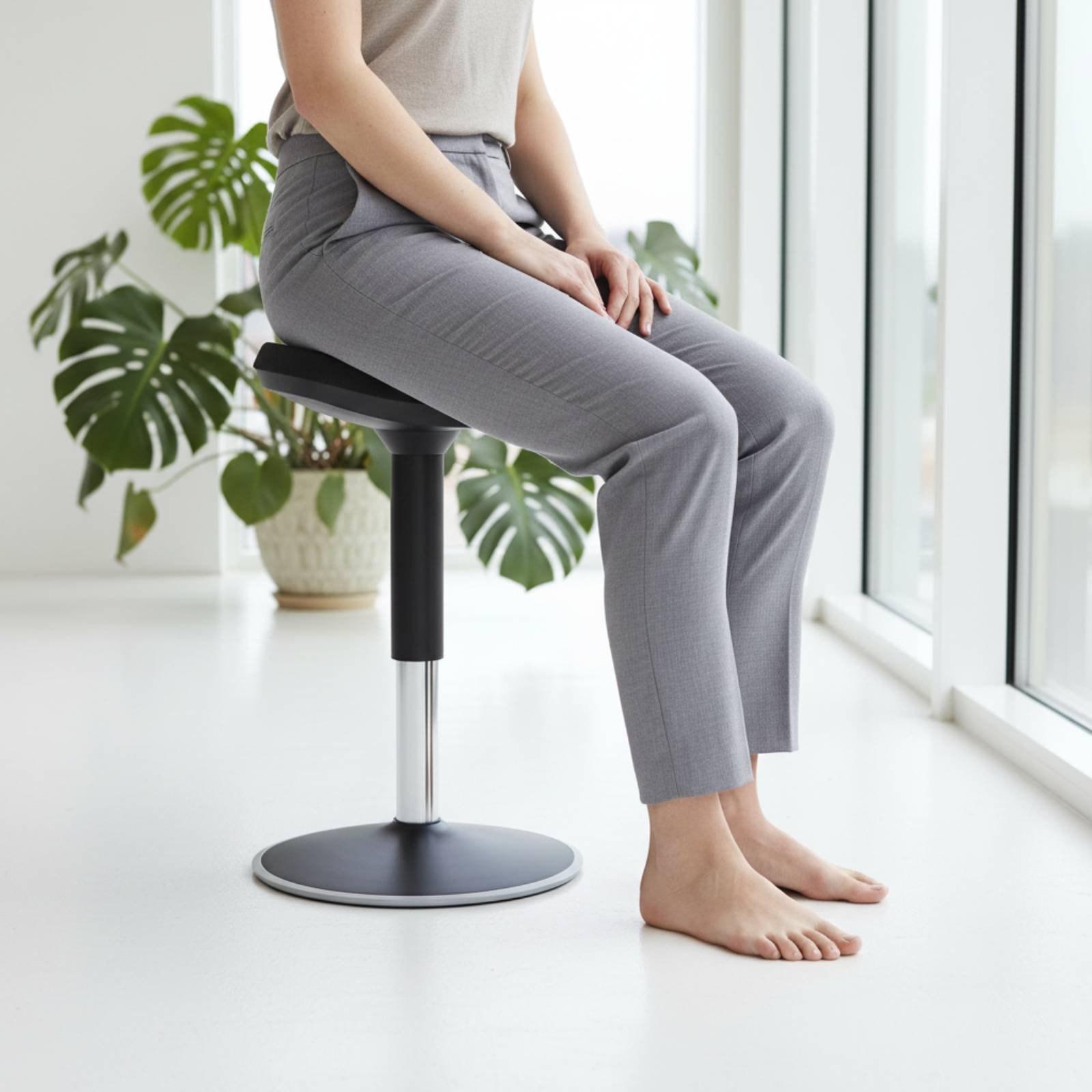 Banqueta Ergonômica Confortáve - Office Furniture Home avaliação e preço