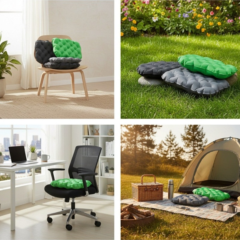 Almofada Inflável Portátil Lev - Visitor Chair Padded avaliação e preço